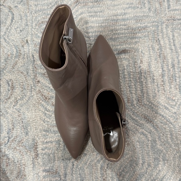 Marc Fisher Brown Ankle Booties - Picture 2 of 4